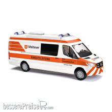 Busch 52640 - Mercedes-Benz Sprinter Halbbus, Malteser Einsatzleitung