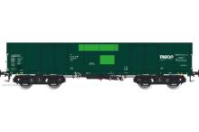 Albert Modell 530011 - Güterwagen Bauart Eaos der ZPNT - Ep.VI in grüner Farbgebung