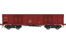 Albert Modell 531004 - Güterwagen Bauart Eaos-x der PKP - Ep.V in brauner Farbgebung