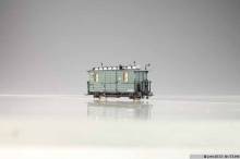 PMT 53246 - Dienstwagen mit Endbühnen und Oberlicht, DR grün