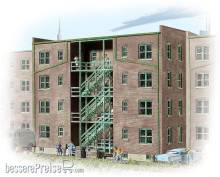 Walthers 533263 - Altes Stadthaus, Hintergrundmodell