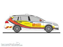 Rietze 53330 - Volkswagen Golf 7 Variant First Responder ASB Boizenburg, 1:87