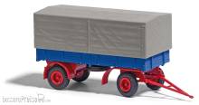 Busch 53350 - IFA HL 80, mit Plane Blau/Rot