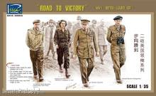 Riich Models RV35023 - WWII Britis Leader set(ROAD TO VICTORY) in 1:35