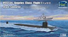 Riich Models RN28005 - USS Los Angeles Class Flight I(688) Atta Attack Submarine in 1:350