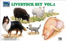Riich Models RV35007 - Livestock Set Vol.1 in 1:35
