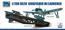 Riich Models RS20003 - OS2U-3 Kingfisher w/Launcher(ModelKitsX2 in 1:200