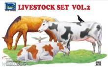 Riich Models RV35015 - Livestock Set Vol.2 in 1:35