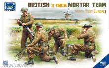 Riich Models RV35022 - British 3 inch Mortar Team set (North West Europe) in 1:35
