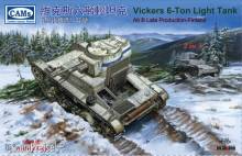Riich Models CV35A009 - Finnish Vickers 6-Ton light tank Alt B Late Production (with interior) (2 in 1) in 1:35