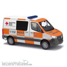 Busch 53450 - Mercedes-Benz Sprinter kurzer Radstand/Flachdach, DRK Notarzt Kreis Bergstraße