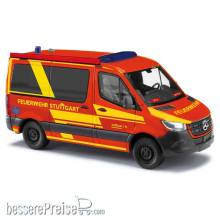 Busch 53466 - Mercedes-Benz Sprinter kurzer Radstand/Flachdach, Feuerwehr Stuttgart