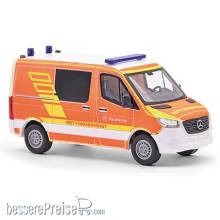 Busch 53468 - Mercedes-Benz Sprinter kurzer Radstand/Flachdach, Werkfeuerwehr Thyssenkrupp