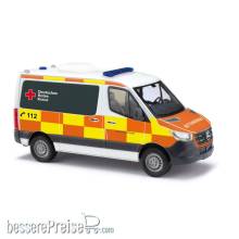 Busch 53470 - Mercedes-Benz Sprinter kurzer Radstand Flachdach, DRK Aalen