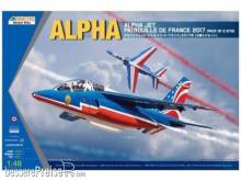 KINETIC K48064 - Alpha Jet Patrouille de 2017 2-in-1 kit in 1:48