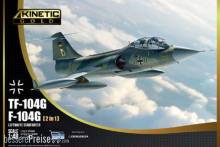 KINETIC K48089 - TF-104G GERMAN AIRFORCE in 1:48