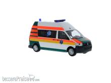 Rietze 53624 - Volkswagen T5 ´10 Medicent Rettung Rotenburg, 1:87