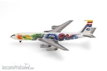 Herpa 537100 - B707 HC-BFC Ecuatoriana Pajaro SpiWa/75 Jahre Herpa