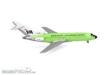 Herpa 537988 - Braniff International Boeing 727-100 - solid lime green