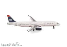 Herpa 538251 - American Airlines Airbus A321 - US Airways Heritage livery - N578UW