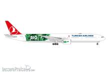 Herpa 538442 - Turkish Airlines Boeing 777-300ER ´Bio Fuel´ - TC-LJH