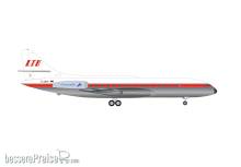 Herpa 538527 - LTU Sud Aviation Caravelle - D-ABAF ´Nordrhein-Westfalen´