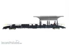 NME 538604 - Rampenwagen teilüberdacht, BLS Autotransport, FORMNEUHEIT