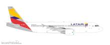 Herpa 538855 - LATAM Airlines Chile Airbus A320 - Colombia Flag livery - CC-BFE