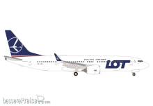 Herpa 539098 - LOT Polish Airlines Boeing 737 Max 8 - SP-LVA