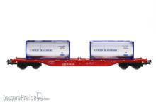 B-Models 54.121 - Sgns + Tankcontainer, DB Cargo - United Transport Containerwagen