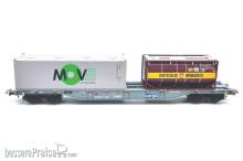 B-Models 54.173 - Containerwagen der SBB Cargo ´MOVE´ + Tankcontainer ´Bertschi´ - Ep.V