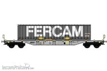 B-Models 54.426 - Hupac Containerwagen mit Swap Body Container ´FERCAM´ - Ep.V-VI