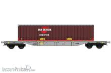 B-Models 54.427 - Containerwagen mit Swap Body Container ´JAN DE RIJK´ - Ep.V-VI