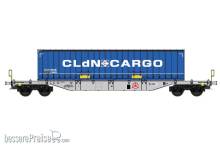 B-Models 54.428 - Containerwagen der CFL mit Swap Body Container ´CLdN Cargo´ - Ep.V-VI