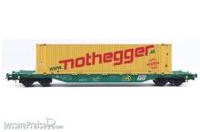 B-Models 54.431 - Containerwagen STBAT - Steiermark mit 45´ Container ´Nothegger´ - Ep.V-VI