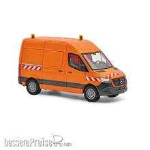 Busch 54008 - Mercedes-Benz Sprinter kurzer Radstand Hochdach, Orange