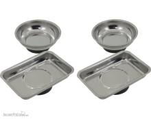 Schönwitz 54017 - Mini Magnetschalen Set 4 Teile 2x Schale Rund 2x Schale Eckig