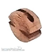 ModelExpo 540303 - Blöcke, einfach, Walnuss, 4,0 mm, 40 Stück
