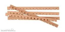 ModelExpo 540332 - Gitter, Kirsch, 12x1/32x1/32, Lasercut, 8 Stück