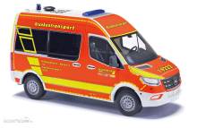 Busch 54056 - Mercedes-Benz Sprinter kurzer Radstand/Hochdach, Feuerwehr Wuppertal