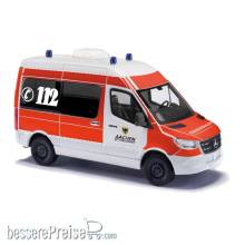 Busch 54060 - Mercedes-Benz Sprinter kurzer Radstand/Hochdach, Rettungsdienst Aachen