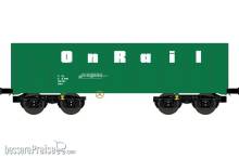 NME 540600 - Offener Güterwagen Eamnos On Rail, grün, m. Logo Betriebsnr.5840 289-8
