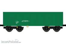 NME 540602 - Offener Güterwagen Eamnos On Rail, grün, o. Logo