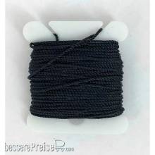 ModelExpo 541211 - Takel-Garn, schwarz, 0,7 mm x 9,14 Meter