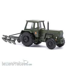 Busch 54207 - Traktor Fortschritt ZT 303 D mit Dreischarpflug NVA
