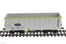NME 542603 - Off. Güterwag. Eamnos CAPTRAIN, lichtgrau, geänd. Wagennummer: 3780 5840 834-5