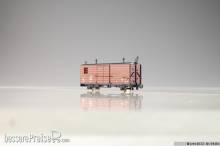 PMT 54282 - Güterwagen gedeckt, DR braun
