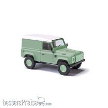 Busch 54352 - Land Rover Defender 90 Kasten, Grün FORMNEUHEIT