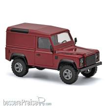 Busch 54357 - Land Rover Defender 90 Kastenwagen, Rot