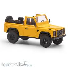 Busch 54392 - Land Rover Defender 90 offen, Gelb FORMNEUHEIT